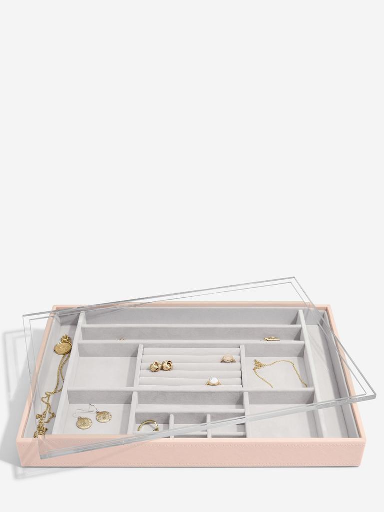 Blush Supersize Ring & Accessory Layer with Display Lid