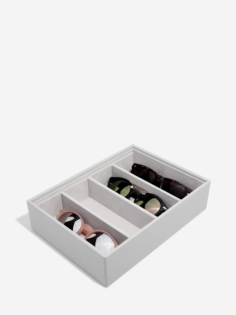 Pebble Grey Classic Glasses & Accessory Layer