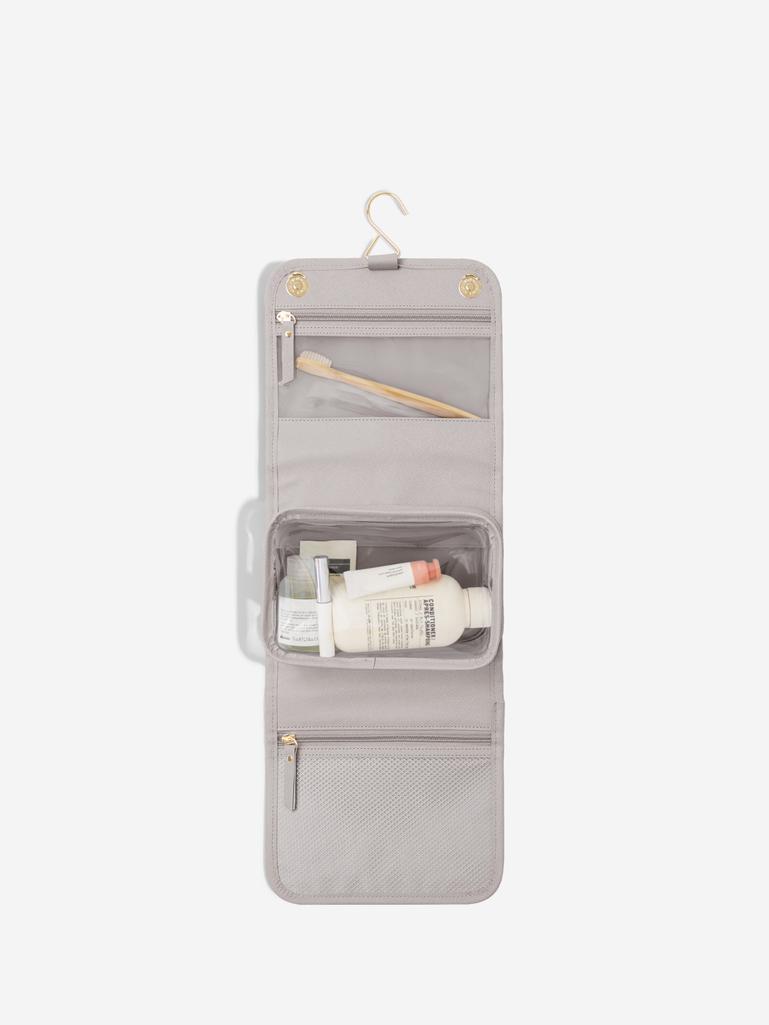 Taupe Small Hanging Washbag