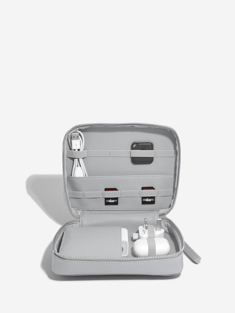 Pebble Grey Cable Tidy Bag