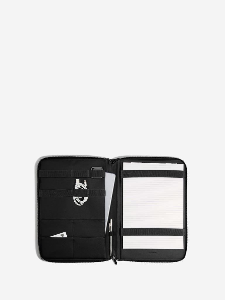 Black Pebble A4 Document Folder