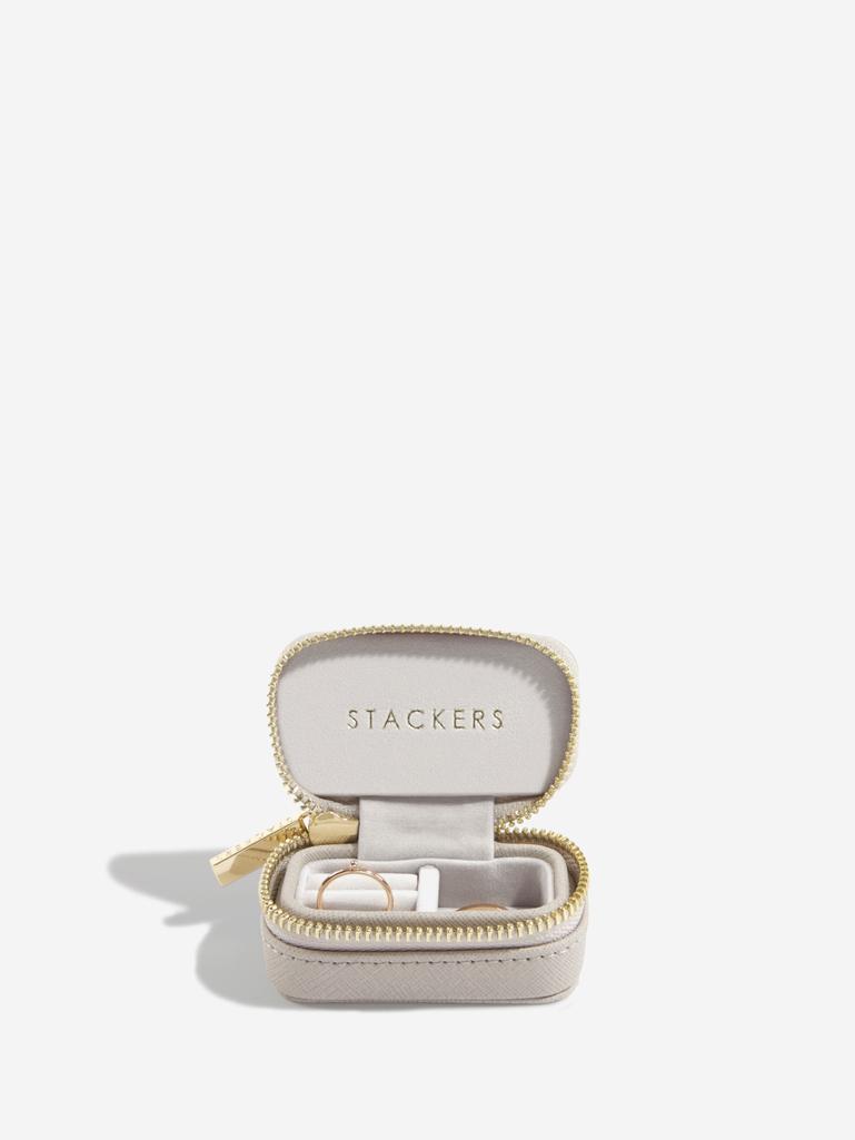 Pudełko podróżne na biżuterię Travel Large Stackers taupe