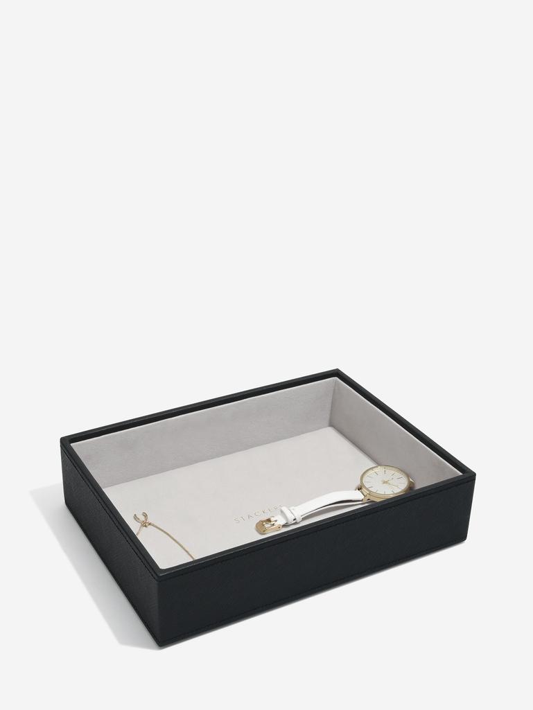 Black Classic Chunky Jewellery Layer