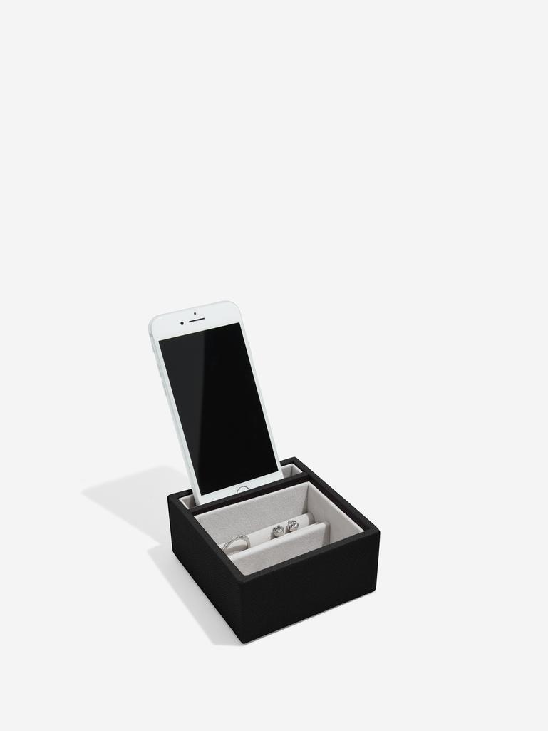 Black Phone & Accessory Stand