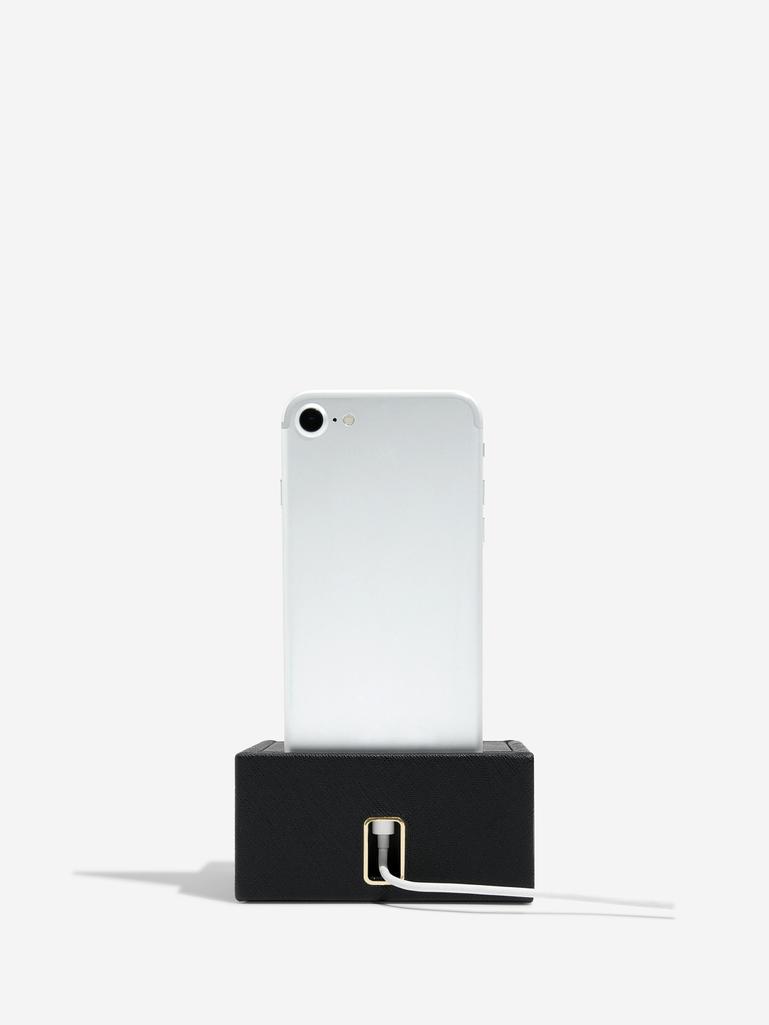 Black Phone & Accessory Stand