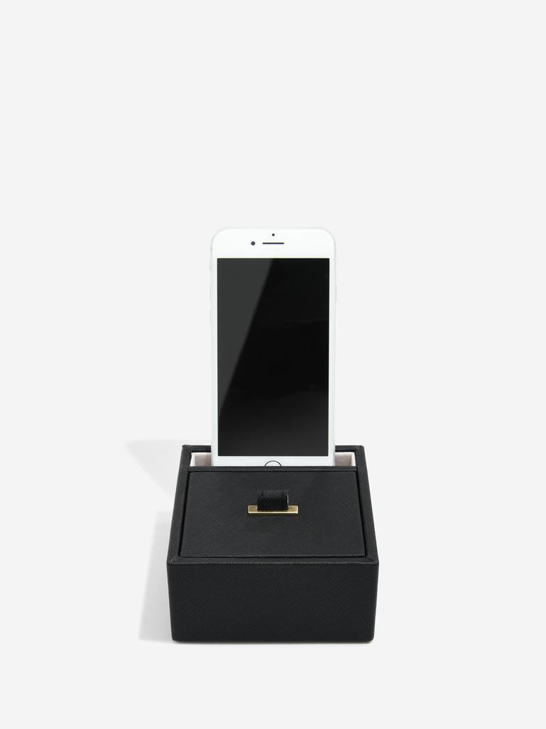 Black Phone & Accessory Stand