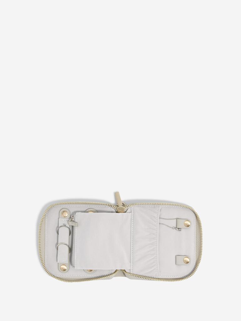 Oatmeal Compact Jewellery Roll