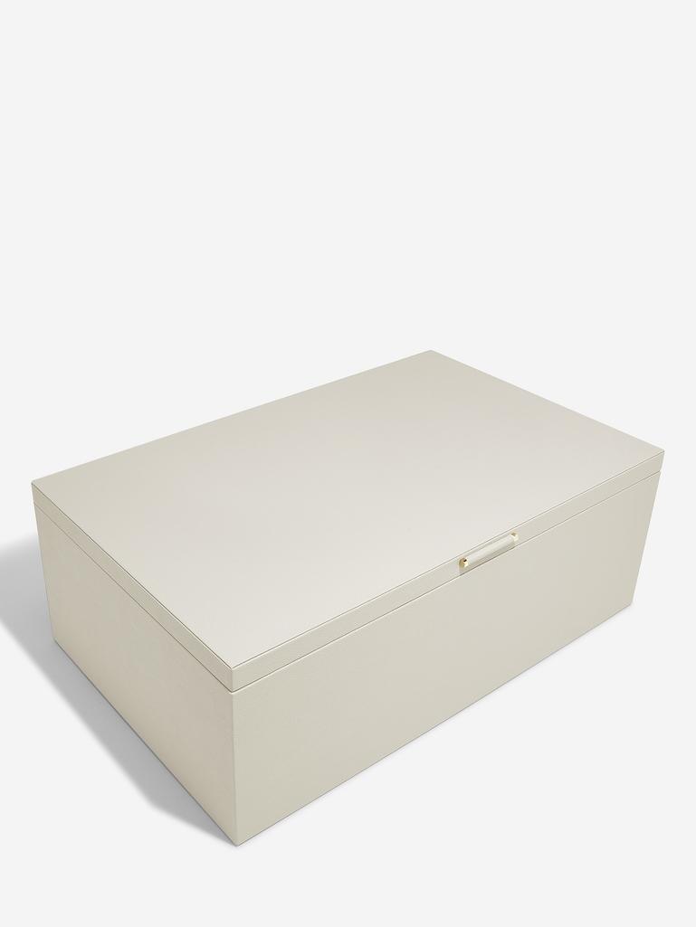 STACKERS LARGE STORAGE BOX OATMEAL
