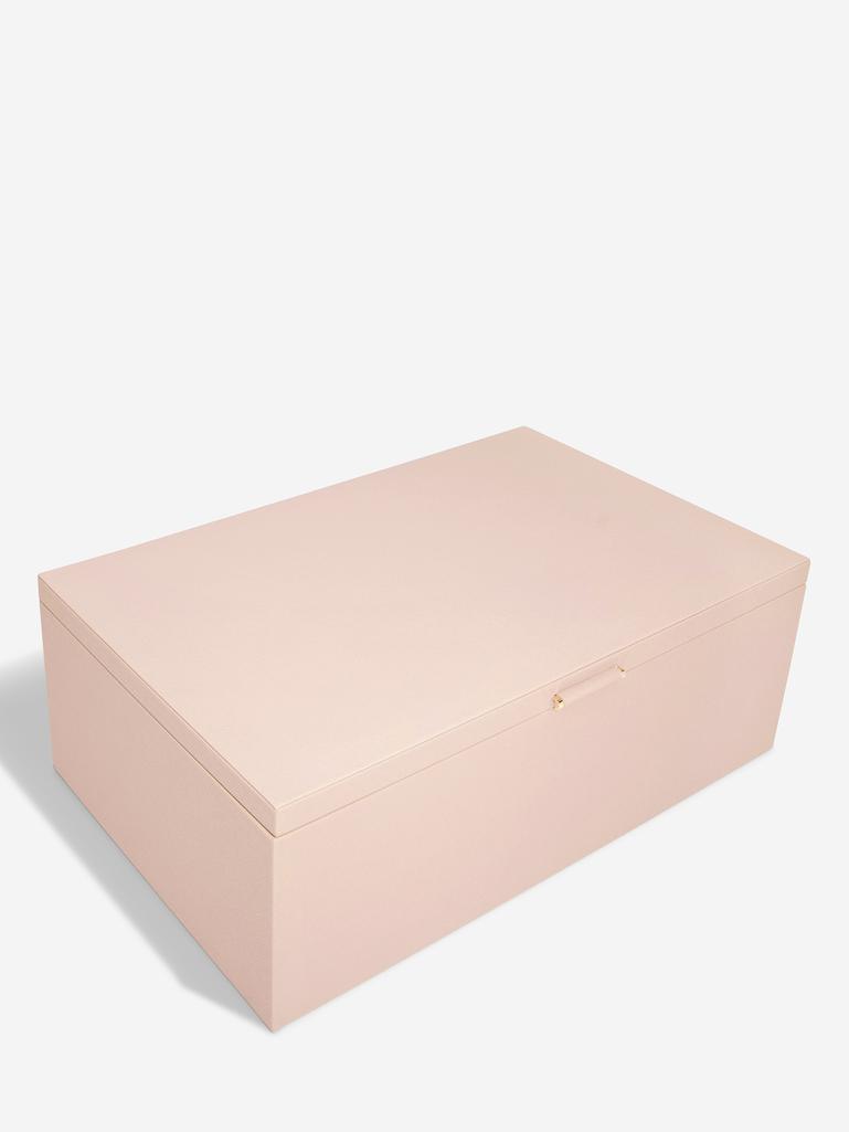 Blush Pink & Gold Large Storage Box