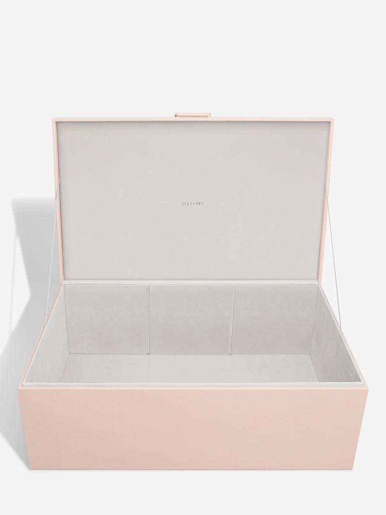 Blush Pink & Gold Large Storage Box