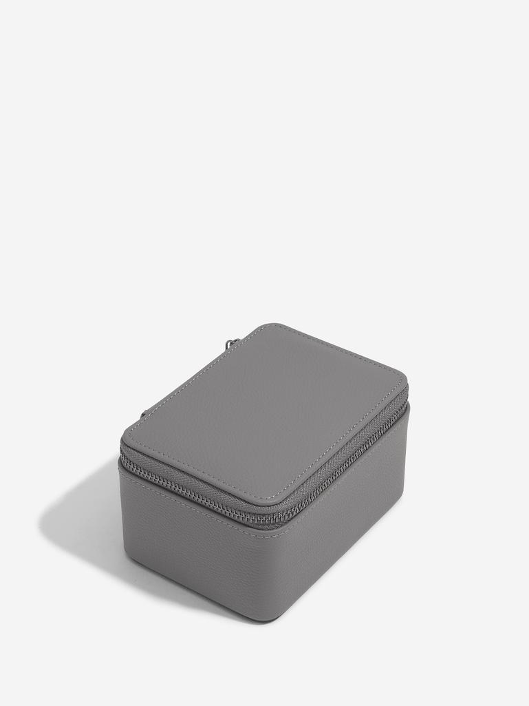 Slate Grey Large Zipped Watch Box