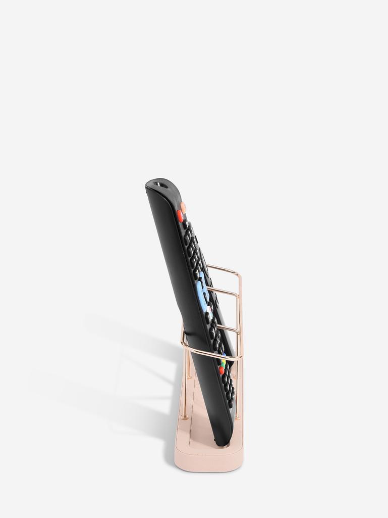 Blush & Gold 3 Section Remote Control Holder
