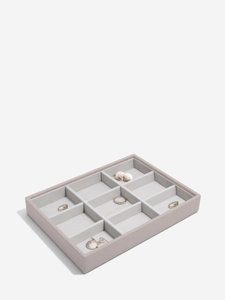 Szkatułka na biżuterię Stackers 9 komorowa classic taupe
