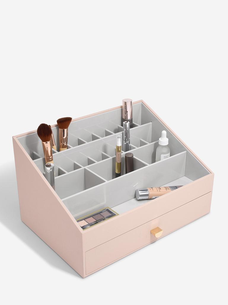 Blush Pink Supersize Makeup Organiser