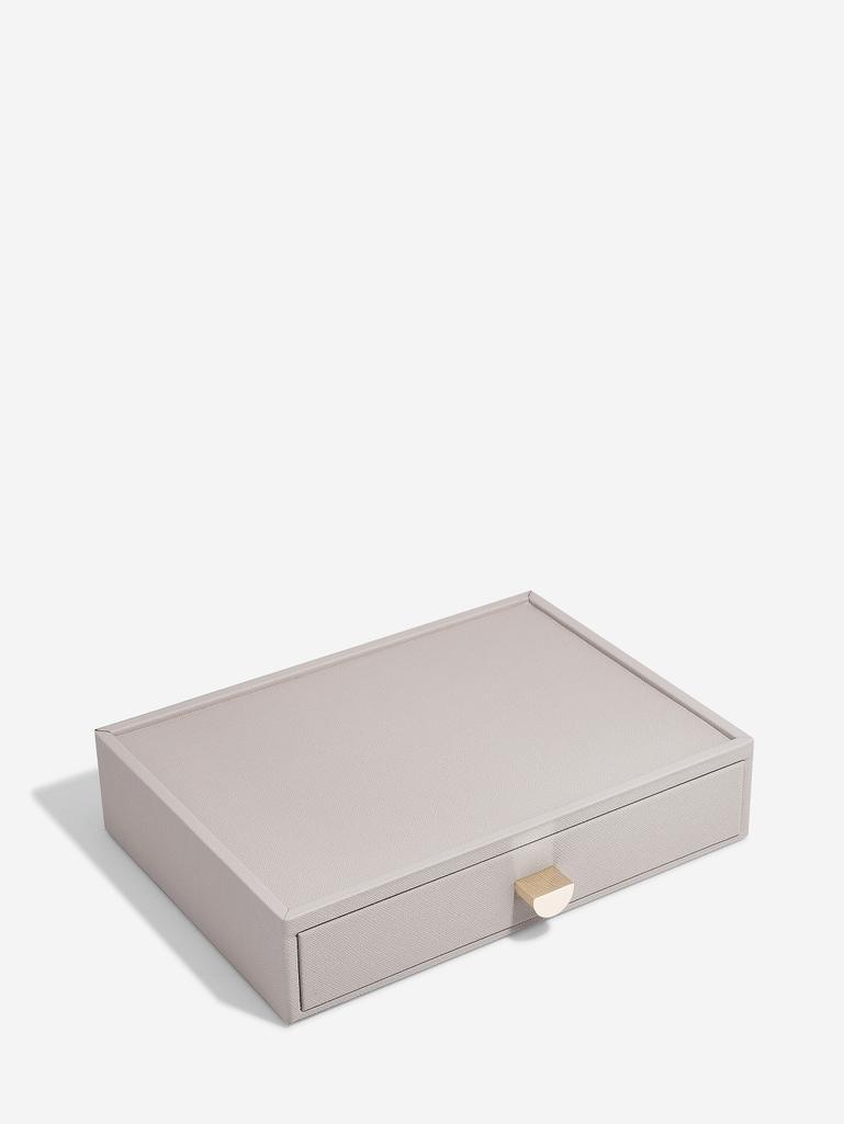 Szkatułka na naszyjniki Stackers classic taupe z szufladą