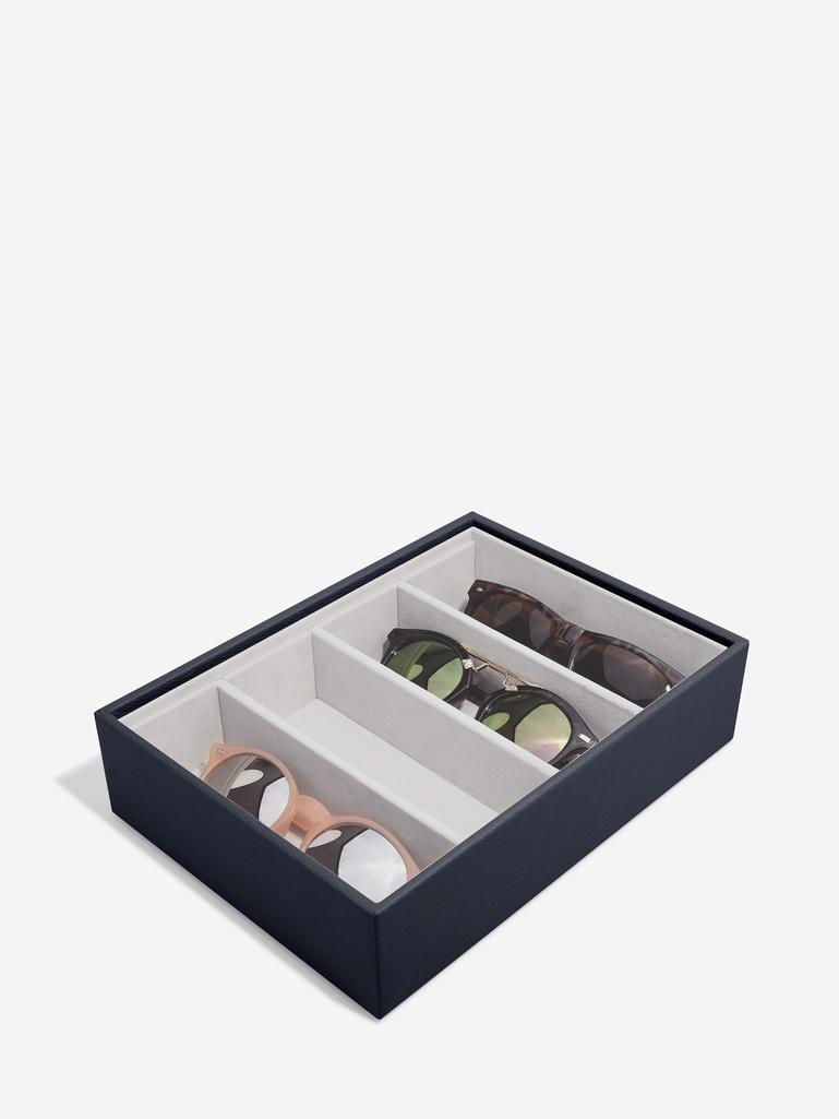 Navy Pebble Classic Glasses & Accessory Layer