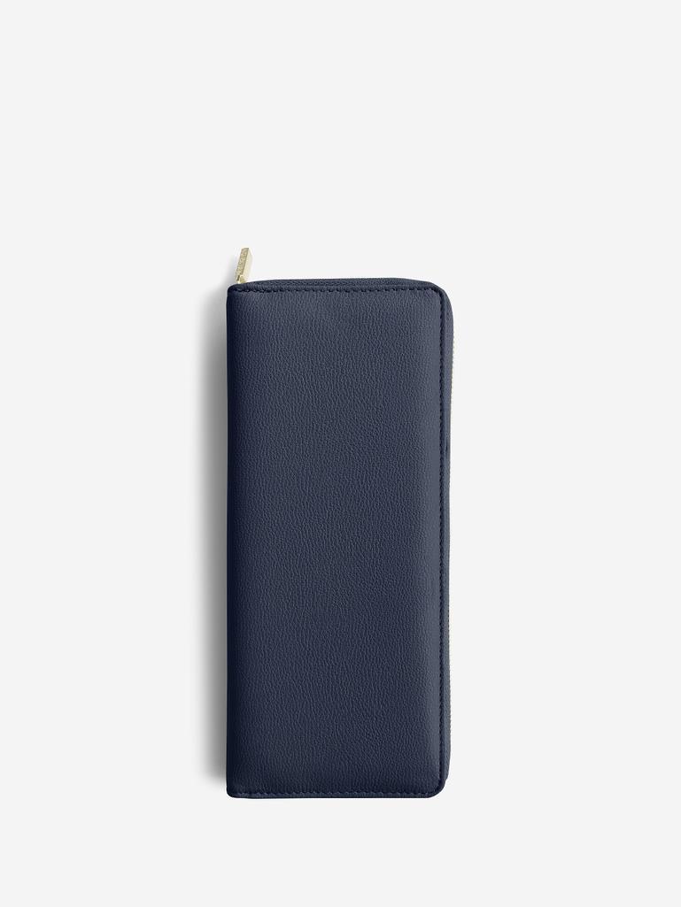 Navy Blue Jewellery Roll