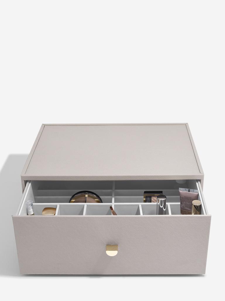 Taupe Supersize Makeup Deep Drawer