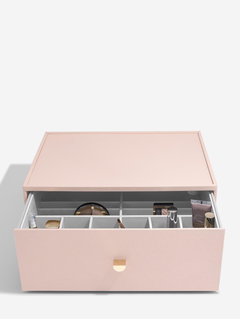 Blush Pink Supersize Makeup Deep Drawer