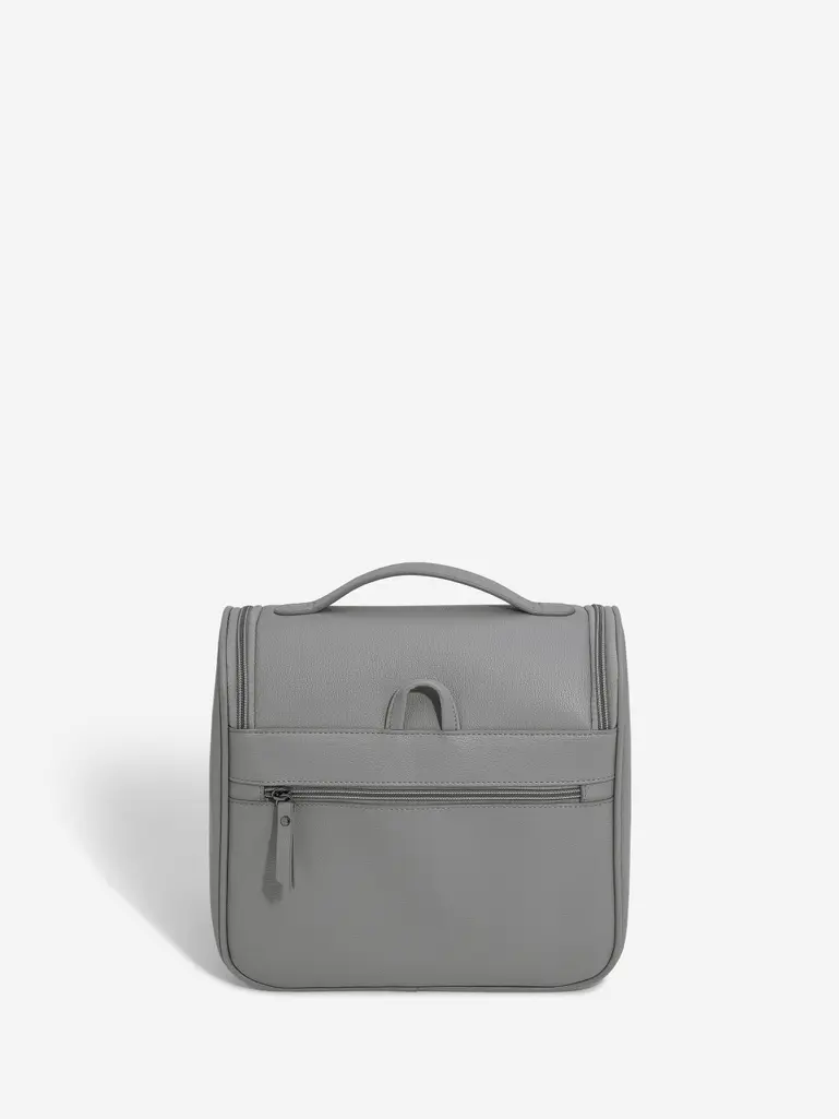 Slate Grey Hanging Washbag