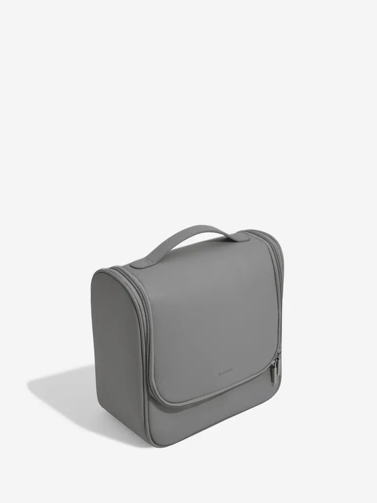 Slate Grey Hanging Washbag