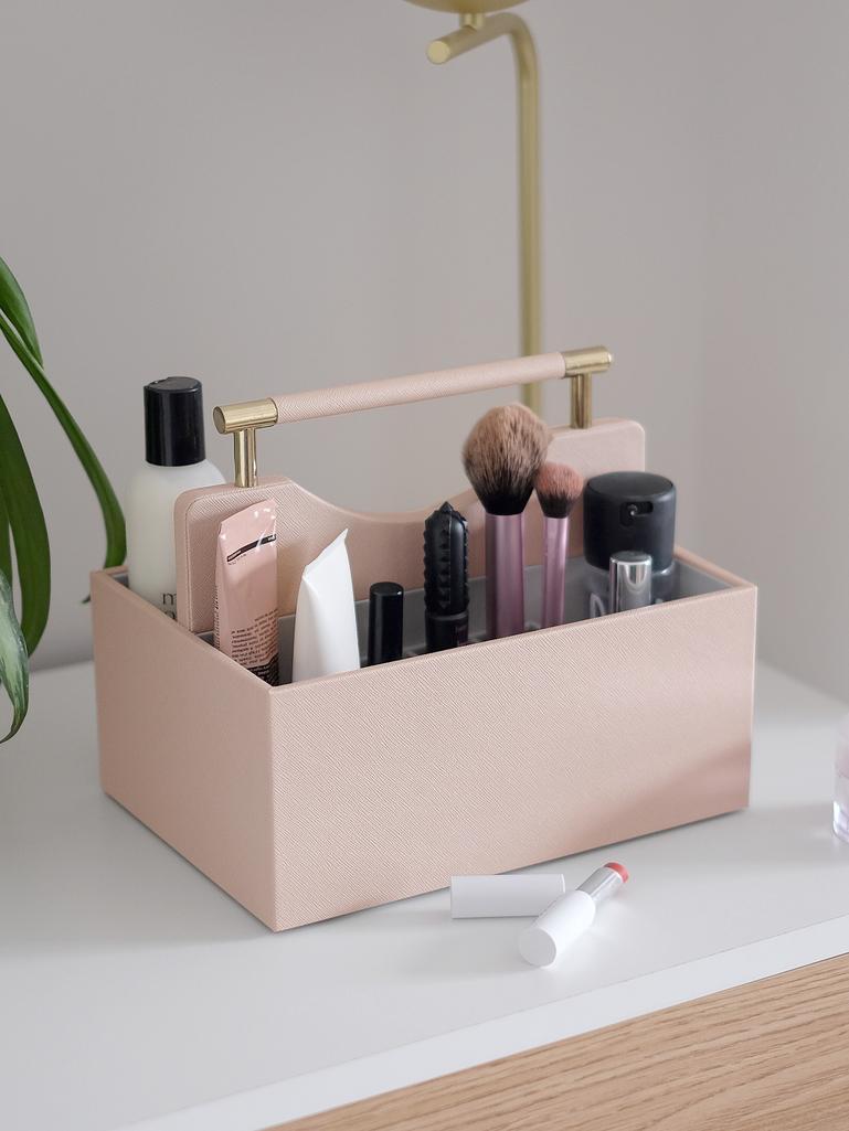 Blush Pink Classic Cosmetic Organiser