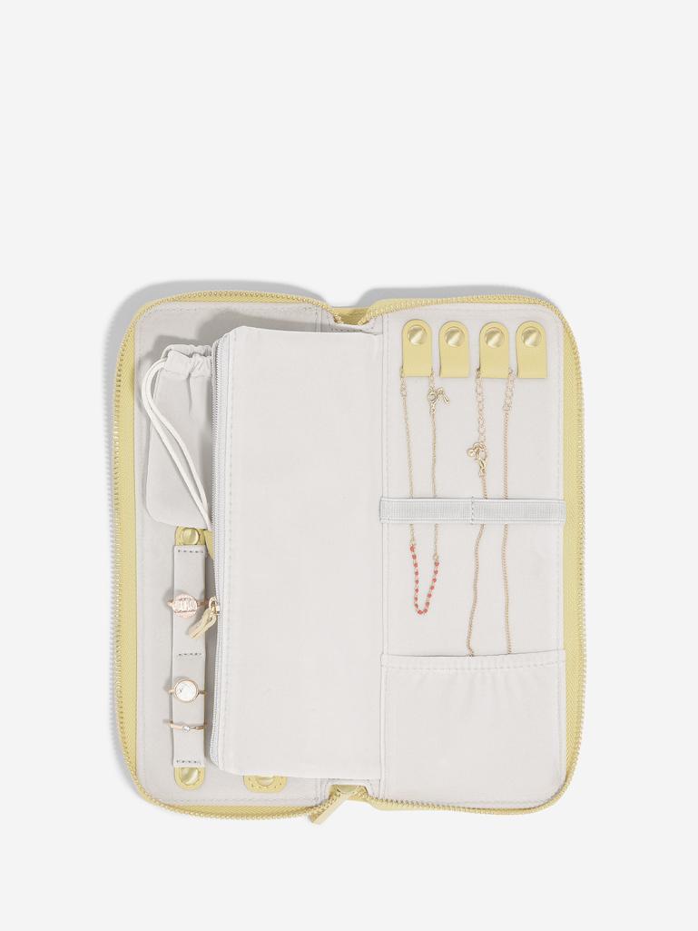 Butter Yellow Jewellery Roll