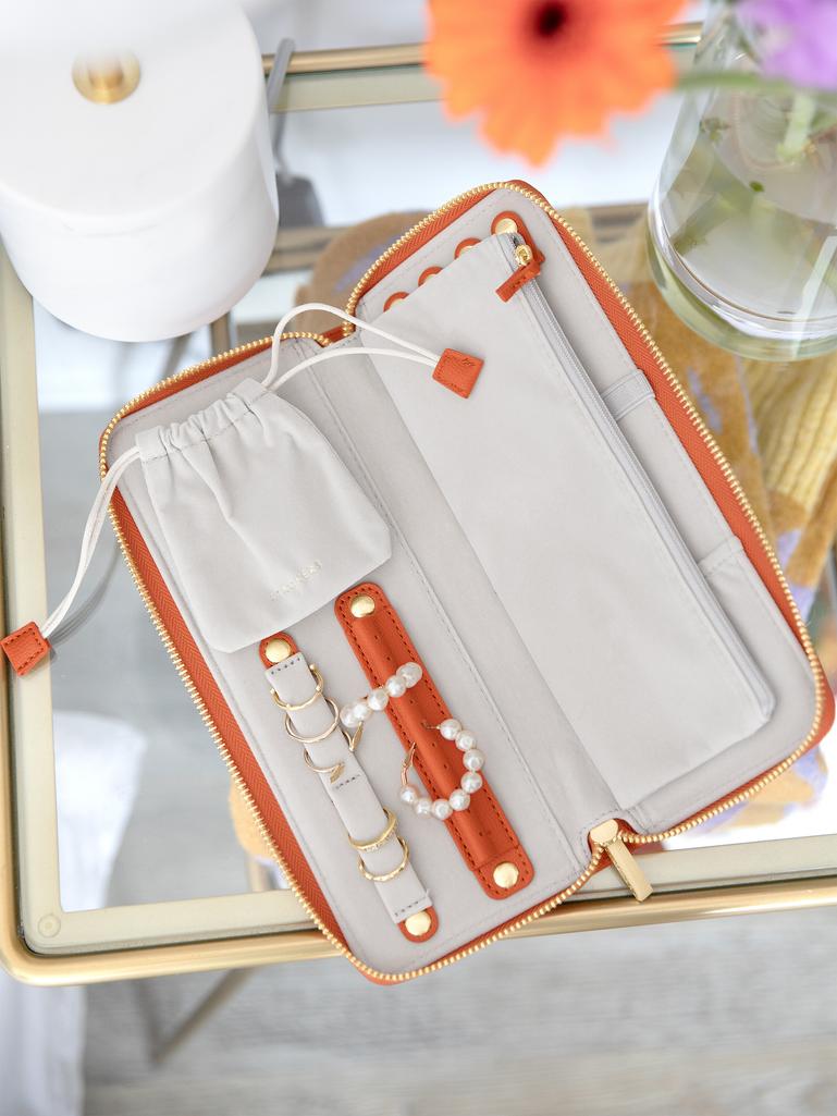 STACKERS ORANGE JEWELLERY ROLL