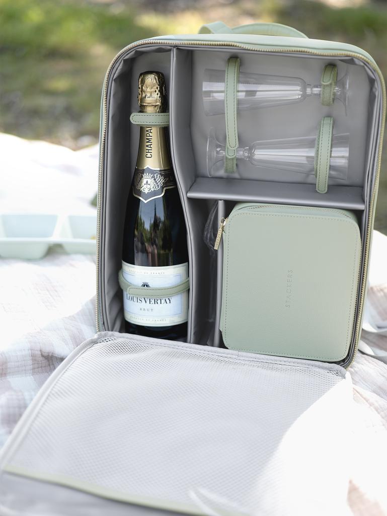 Sage Green Picnic Backpack