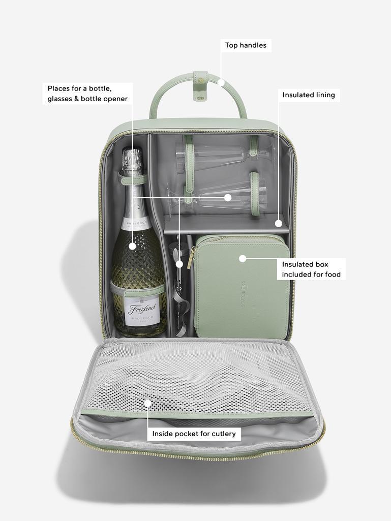 Sage Green Picnic Backpack