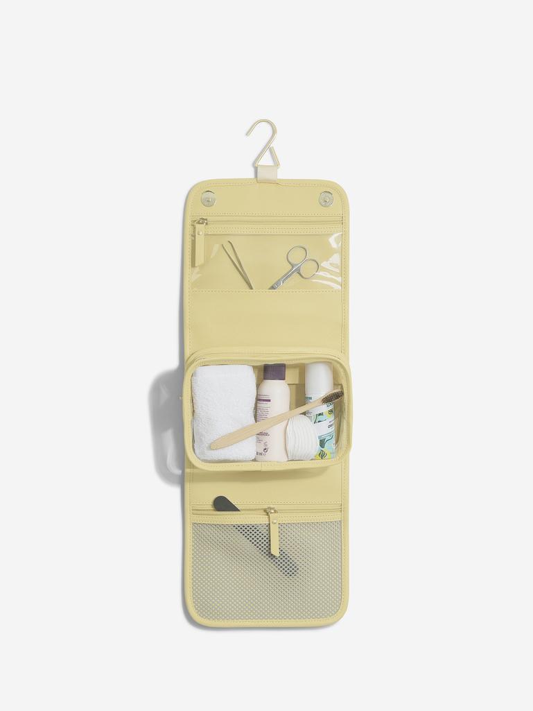 Butter Yellow Small Hanging Washbag