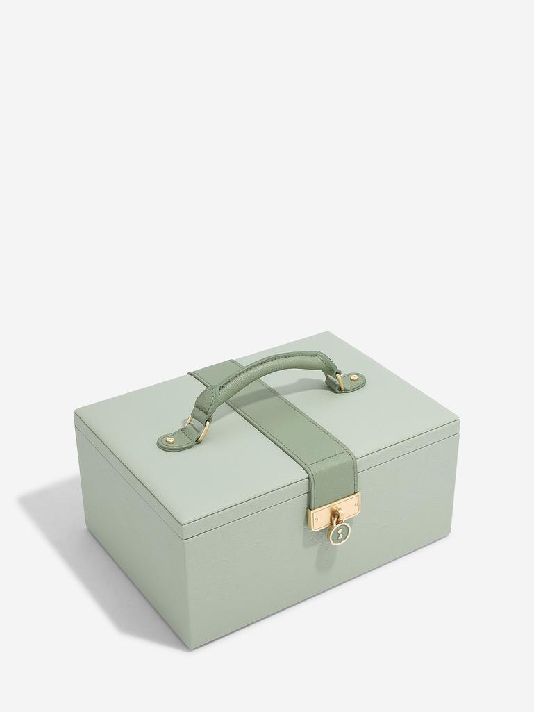 Sage Green Luxury Classic Jewellery Box