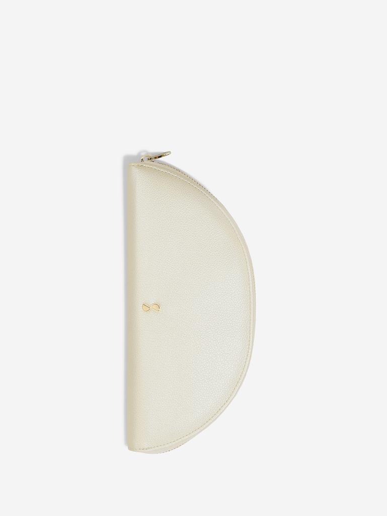 Metallic Pearl Crescent Jewellery Roll