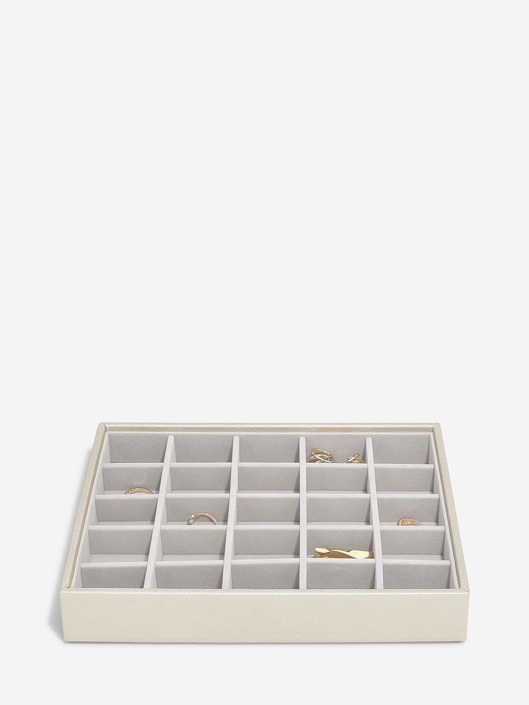Metallic Pearl Classic Jewellery Box Set of 4