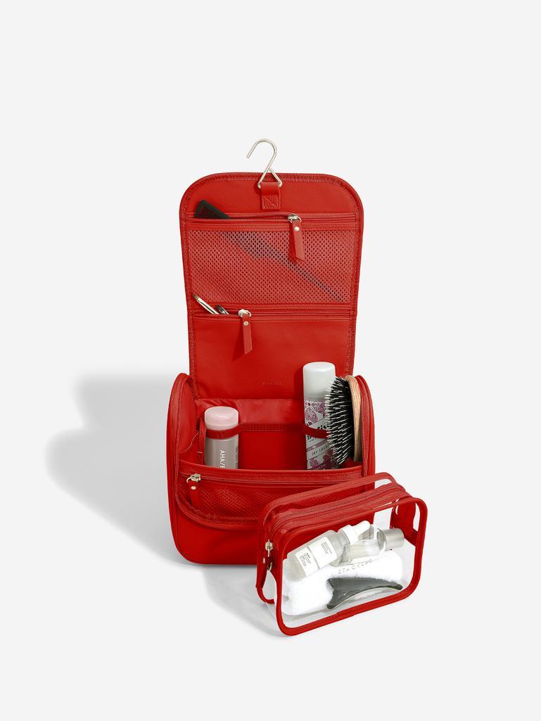 Red Hanging Washbag