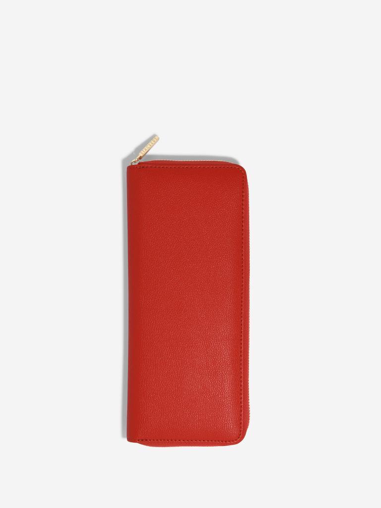Red Jewellery Roll