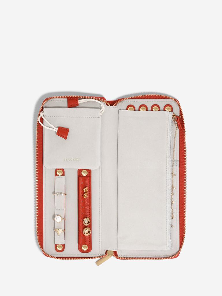 Red Jewellery Roll