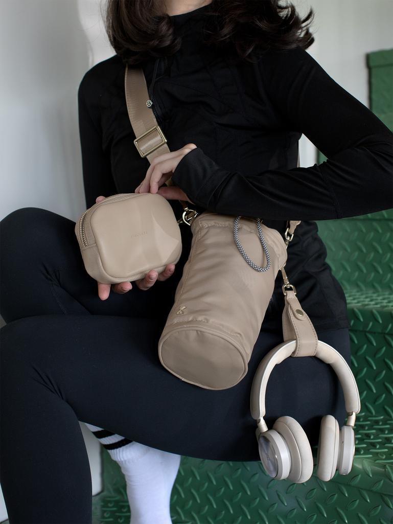 Recycled Nylon Sand Bottle Bag