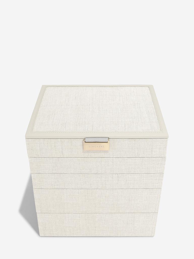 Oatmeal & Linen Classic Jewellery Box Set of 5