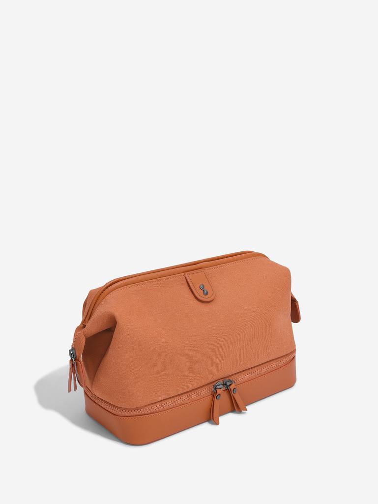 Orange Large Canvas Washbag