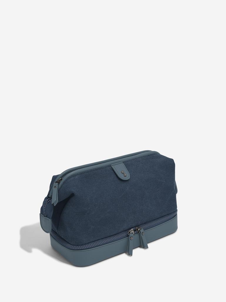 Blue Large Canvas Washbag