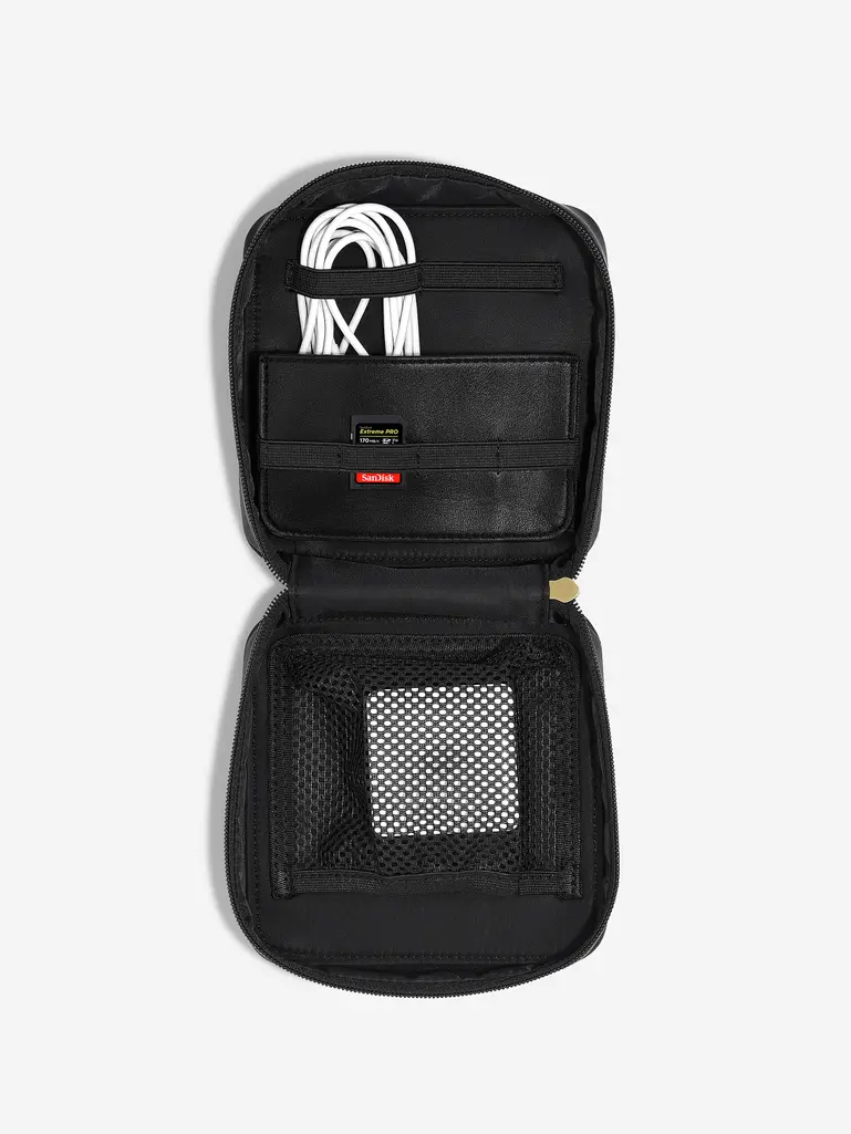 Recycled Nylon Black Cable Tidy