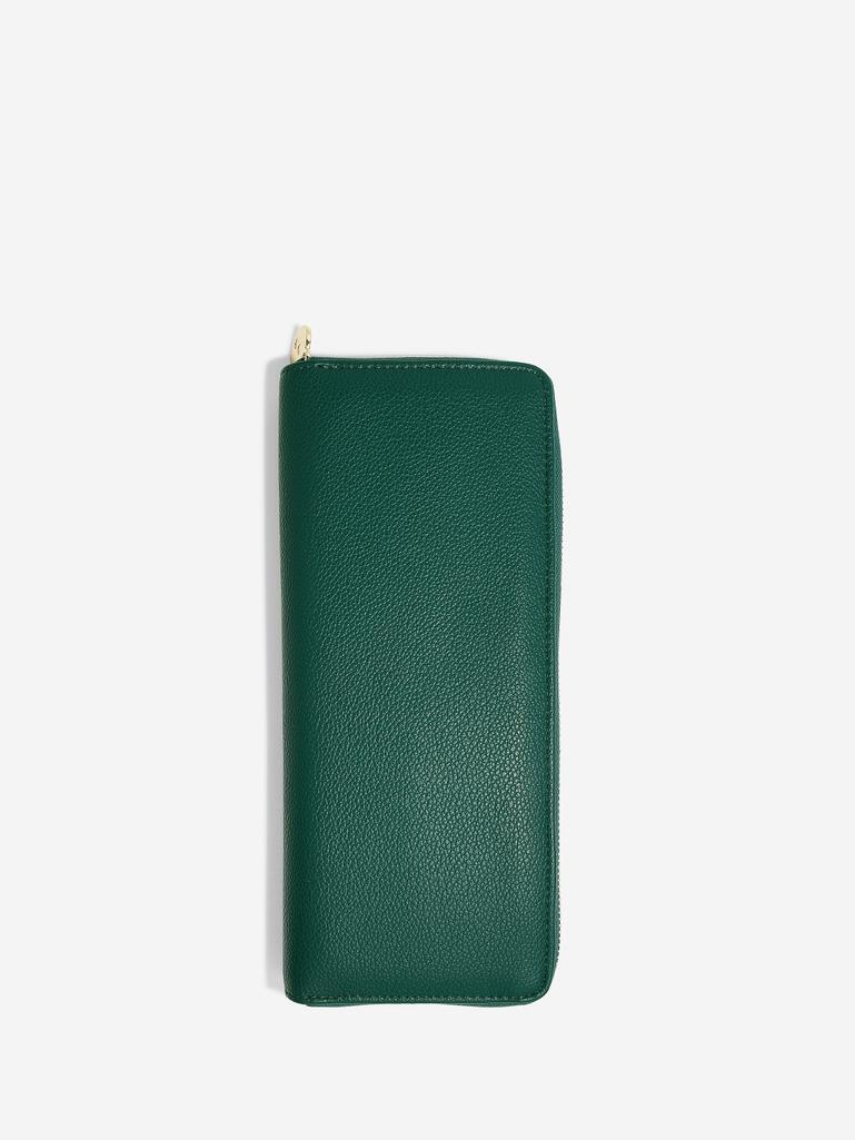 Forest Green Jewellery Roll