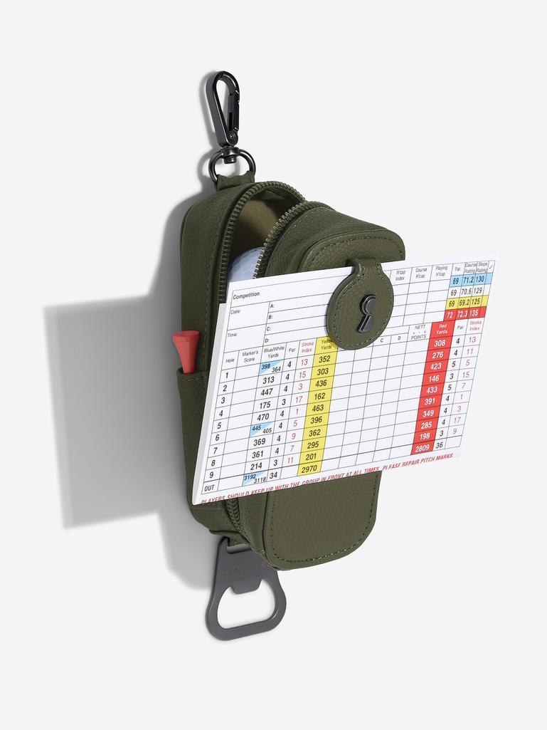 Olive Green Golf Accessory Caddy
