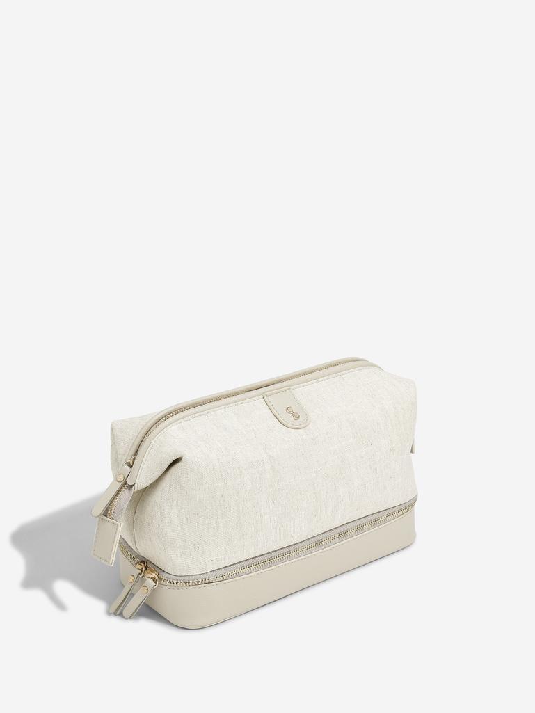 Oatmeal & Linen Washbag