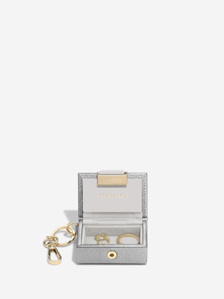 Silver Nano Jewellery Box Keyring Cracker