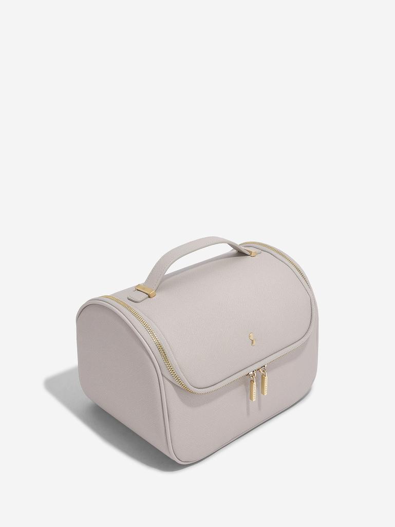 Taupe Large Cosmetic Case