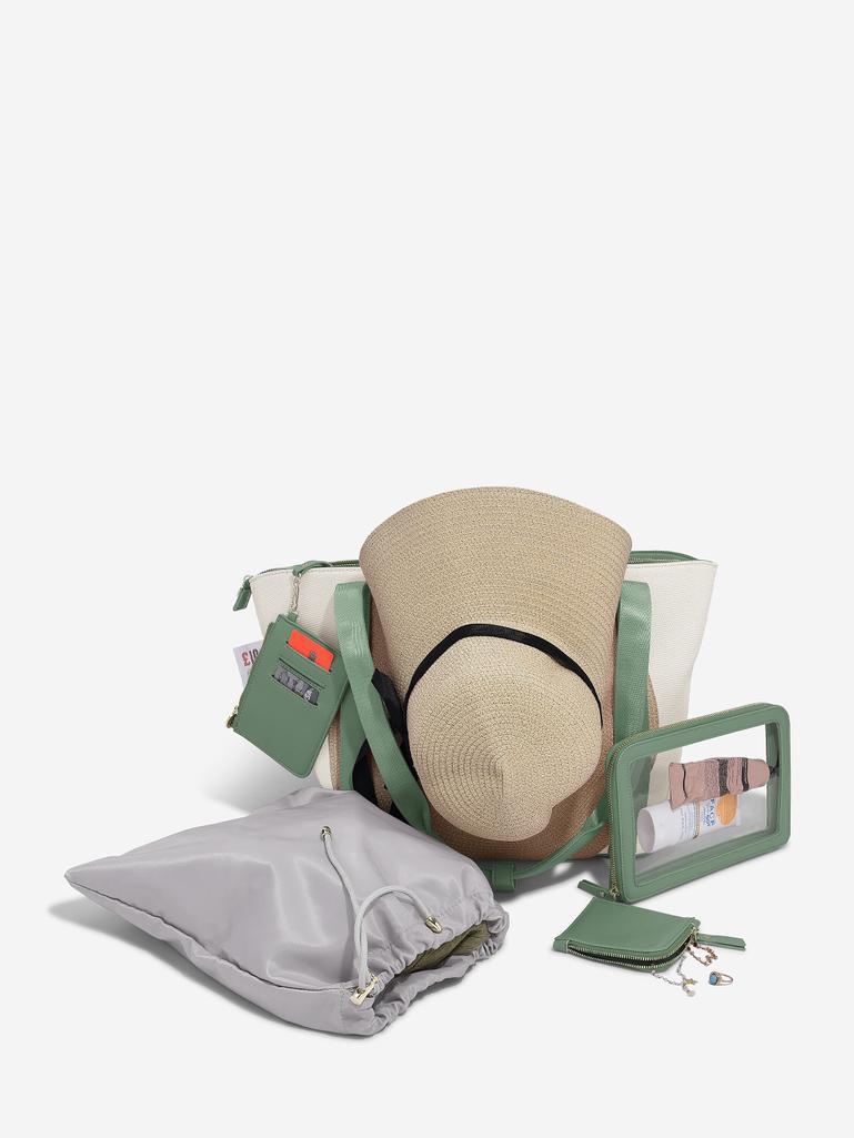 Seafoam Travel Tote Bag