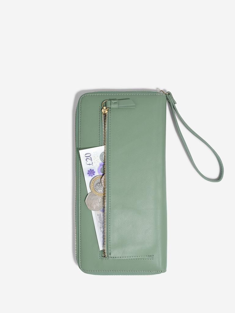 Seafoam Family Passport Holder 