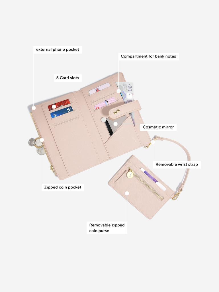 Blush Pink Large Purse